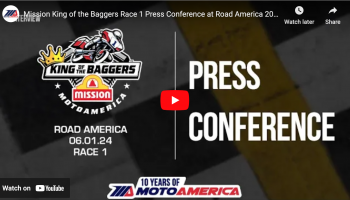Video: Mission King Of The Baggers Race One Press Conference From Road America